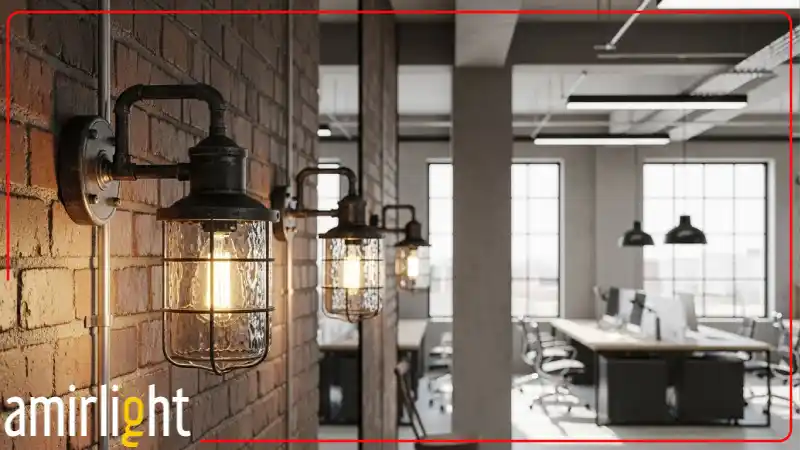 انواع چراغ دیواری بر اساس کاربرد در فضاهای مختلف