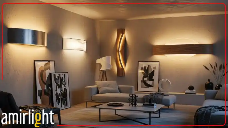 انواع چراغ دیواری