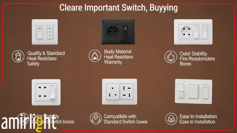 انواع کلید و پریز و کاربرد هرکدام