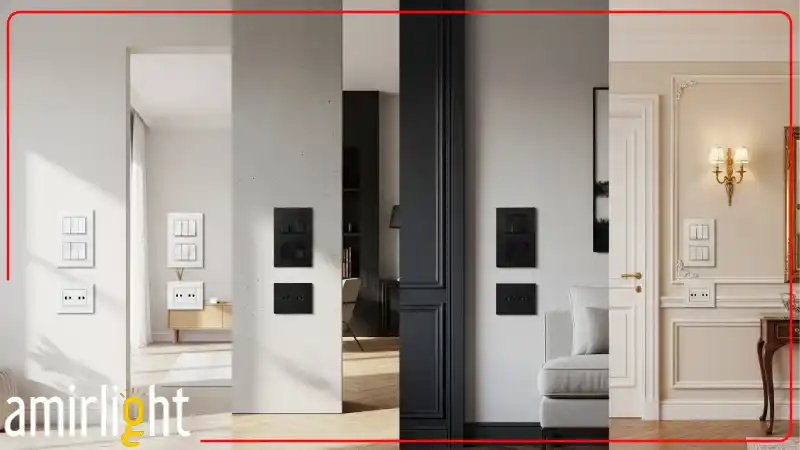 رنگ کلید و پریز