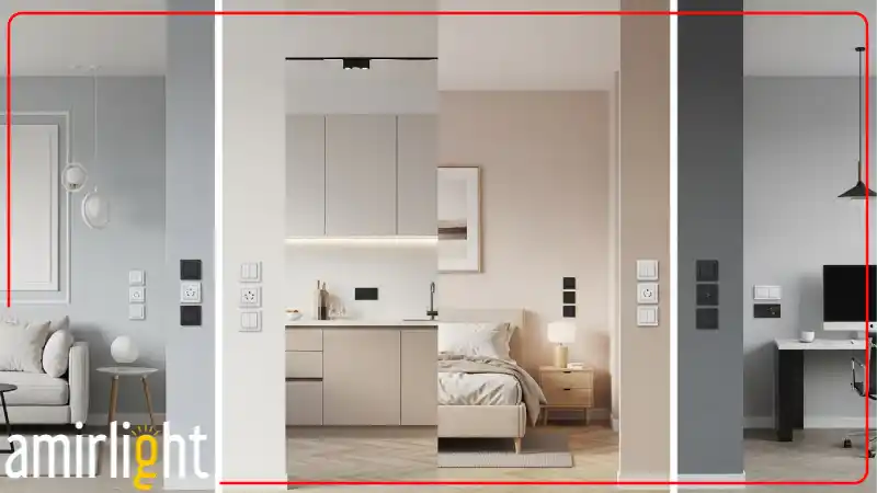 بهترین رنگ کلید و پریز