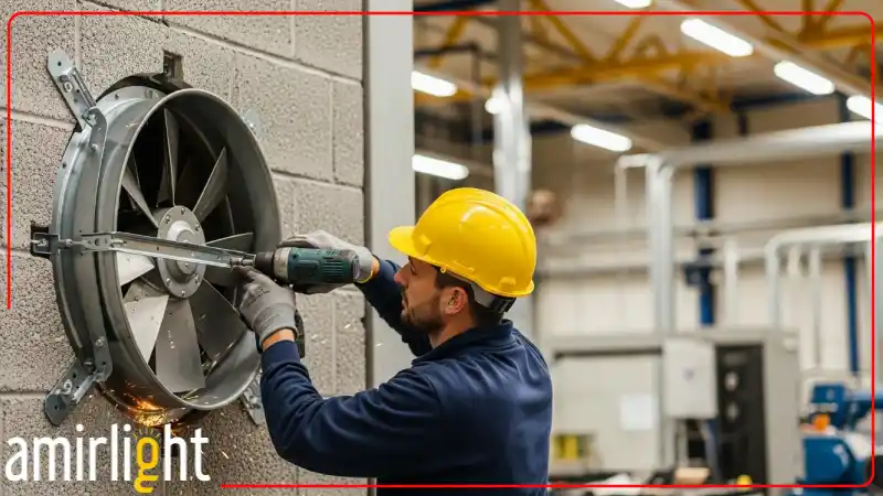 نکات مهم نصب و نگهداری هواکش صنعتی