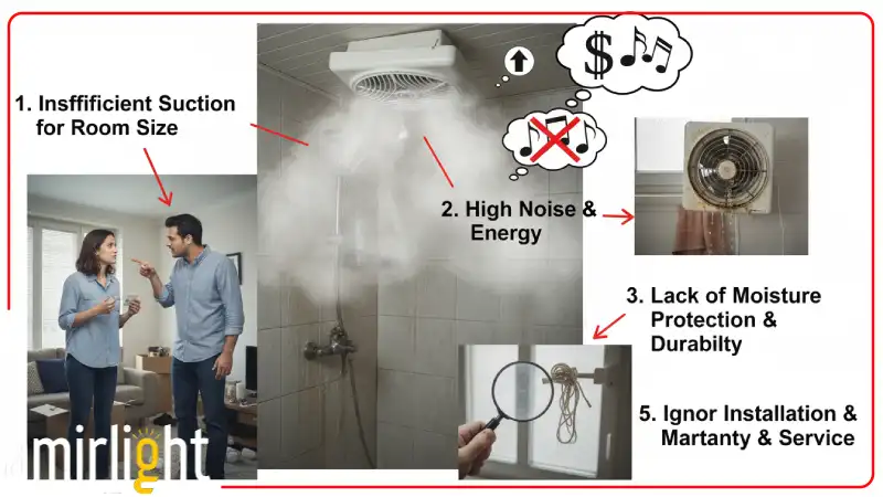 اشتباهات رایج هنگام خرید هواکش خانگی