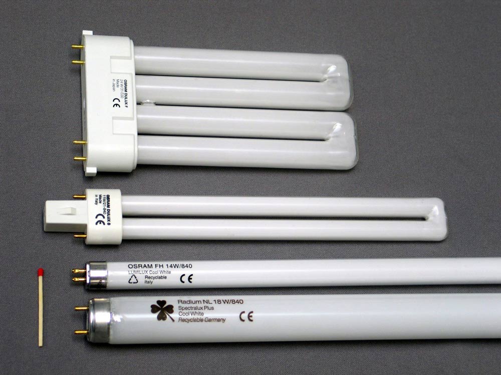 مدلهای لامپ مهتابی