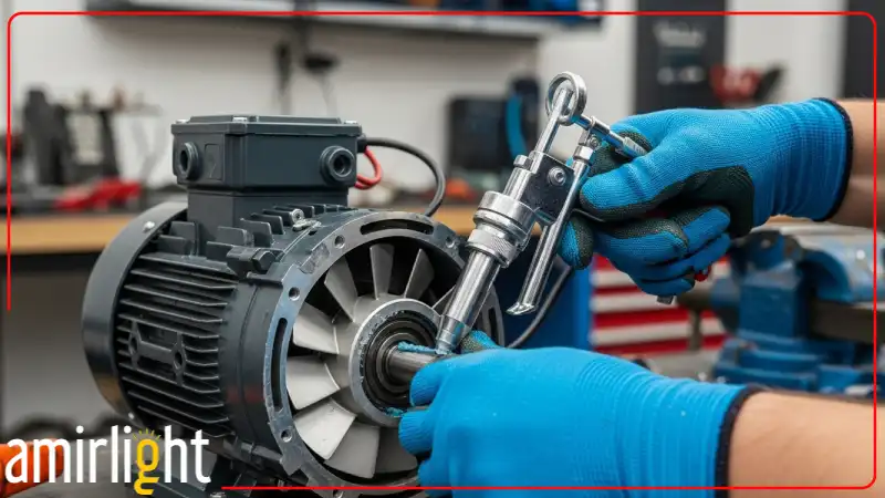 تعمیر فن کوچک صنعتی،